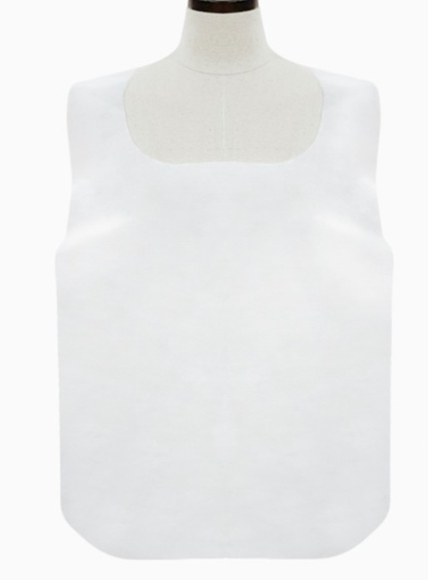 손님용 1회용 부직포앞치마 /화이트(A-905)